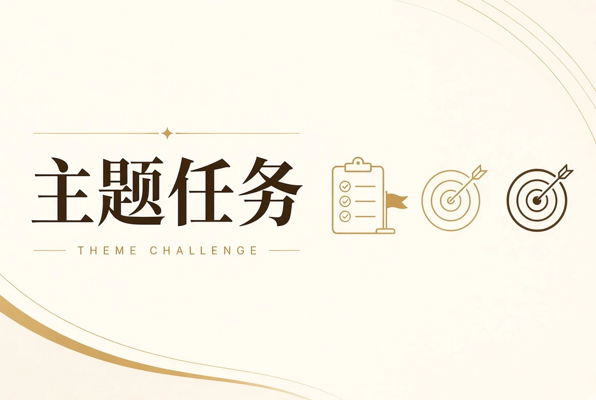 每日大赛课题内容